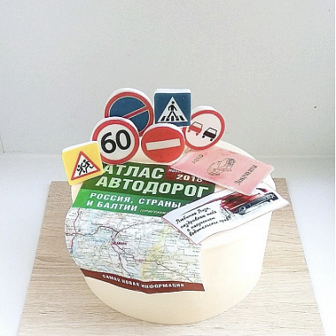 Торт "Покорительнице дорог" купить - орехово-зуево.сладкоежкин.рф