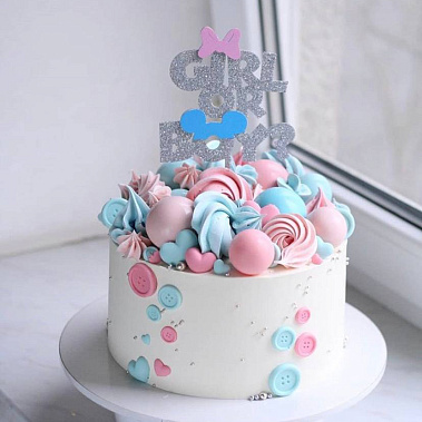 Торт "Girl or Boy" купить - орехово-зуево.сладкоежкин.рф