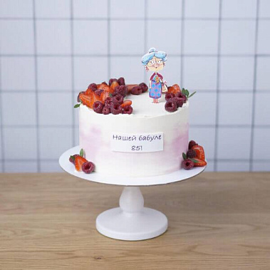 Торт «Юбилей бабушки» купить - орехово-зуево.сладкоежкин.рф
