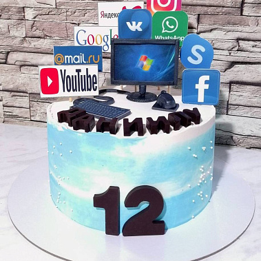 Торт "Соц-сети" купить - орехово-зуево.сладкоежкин.рф
