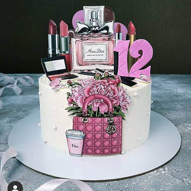 Торт "Косметика" купить - орехово-зуево.сладкоежкин.рф